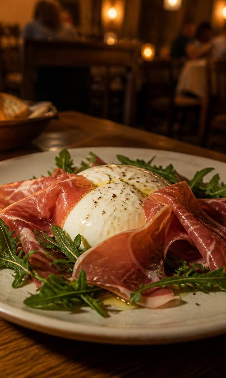 Burrata e Prosciutto